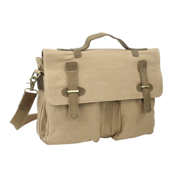 Casual Style Canvas Laptop Messenger Bag CM03KK